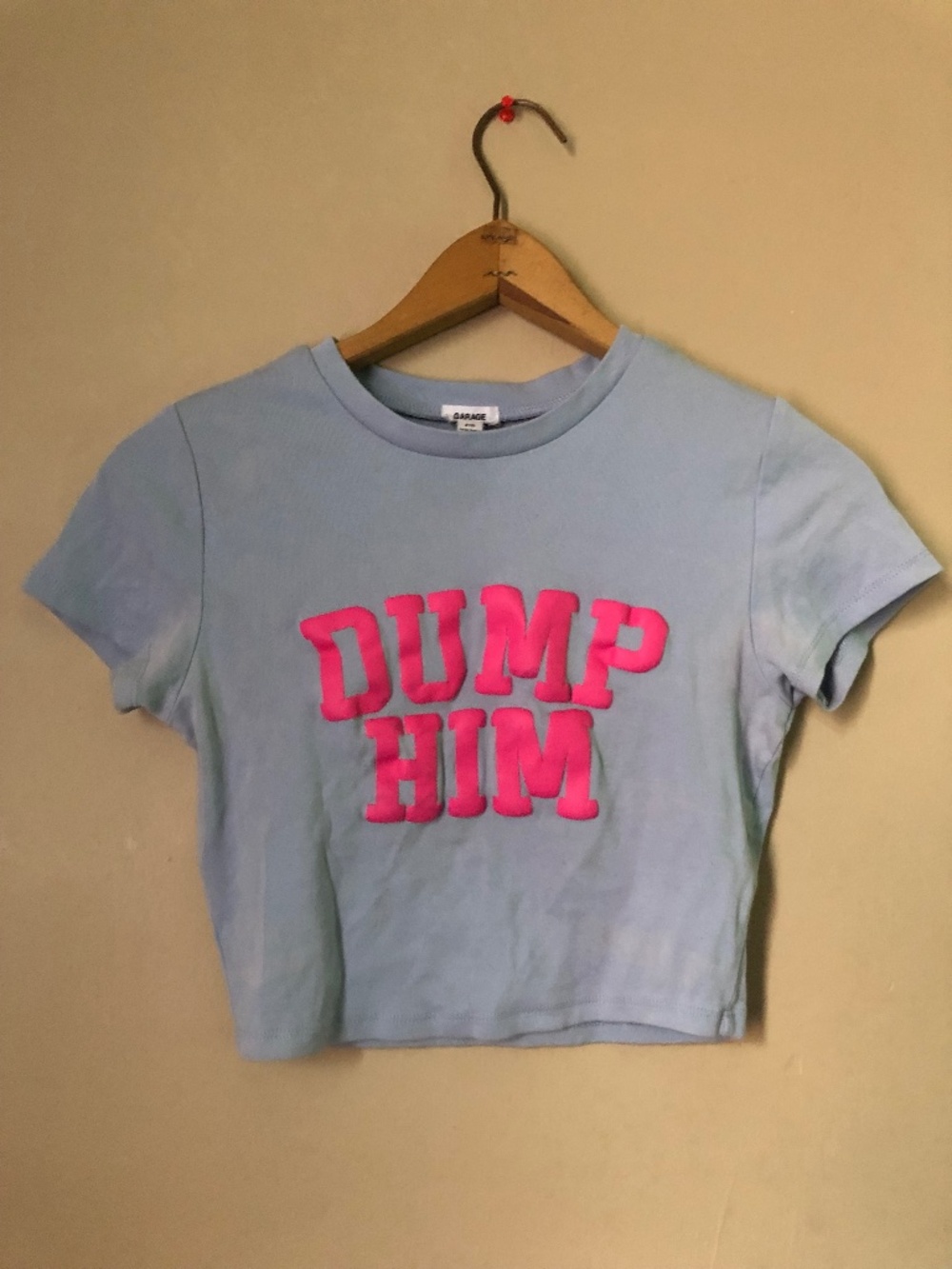 Dump him garage baby tee